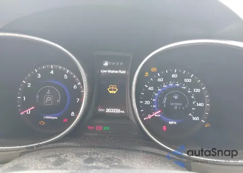 2013 Hyundai Santa Fe Limited from USA, damaged, VIN KM8SR4HF8DU002698